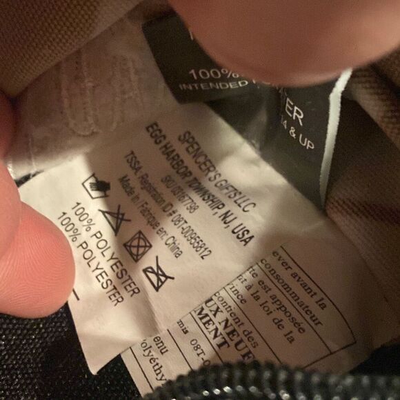 Harley Quinn Joker Flip Pak Reversible Backpack Black Red White Spencer Gifts - Picture 13 of 16